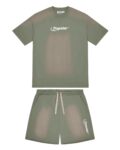 Trapstar Hyperdrive Fade Shorts Set Grey