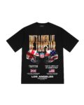 Trapstar x Cough Syrup International Shutdown Print Tee Black