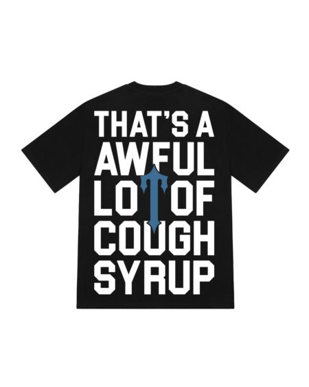 Trapstar x Cough Syrup Opening Ceremony Black Tee