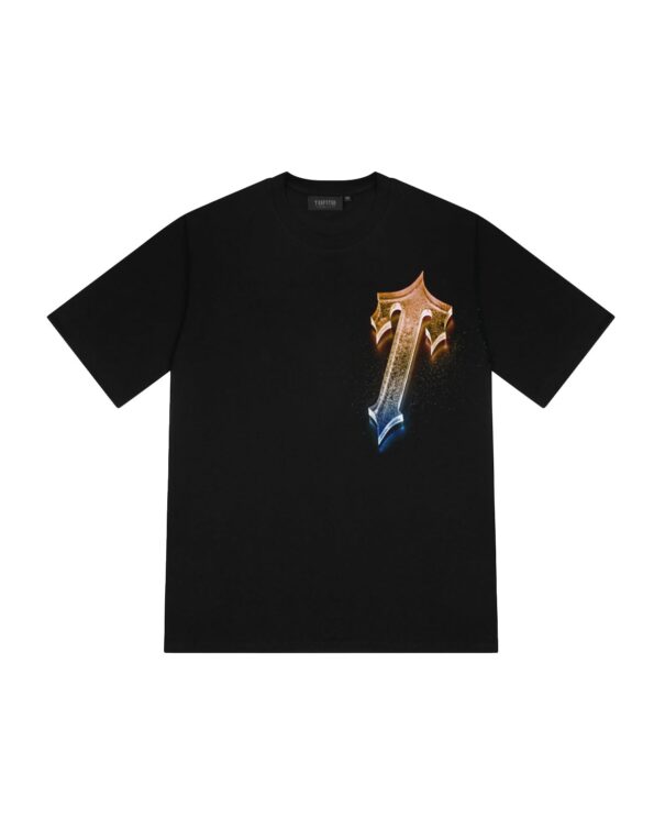 Trapstar Decoded Cracked Code Tee Black