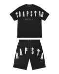 Trapstar Arch Chenille Decoded 2.0 Tee Black/White