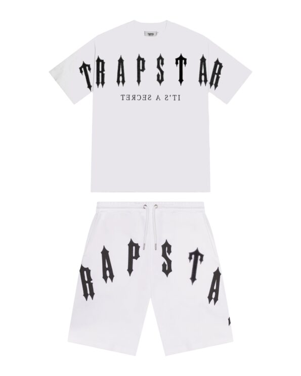 Trapstar Arch Chenille Decoded 2.0 Tee White/Black