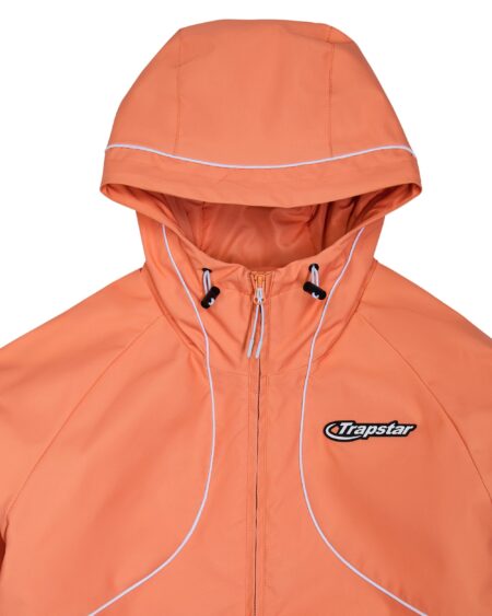 Trapstar Hyperdrive Piped Windbreaker Coral