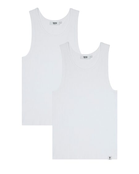 Trapstar Foundation Two Pack Vest White