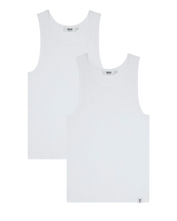 Trapstar Foundation Two Pack Vest White