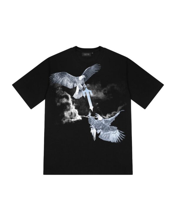 Flying Birds Tee in bold black