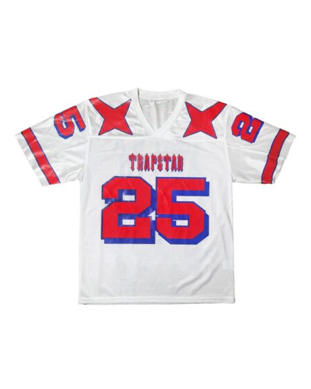 Trapstar x Cough Syrup NFL Jersey White