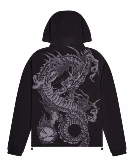 TRAPSTAR X ED HARDY WINDBREAKER – BLACK