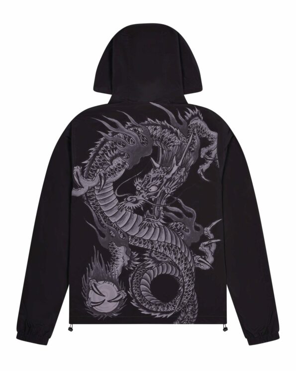 TRAPSTAR X ED HARDY WINDBREAKER – BLACK
