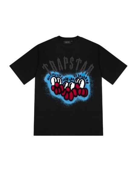 TRAPSTAR X SLAWN TEE – BLACK