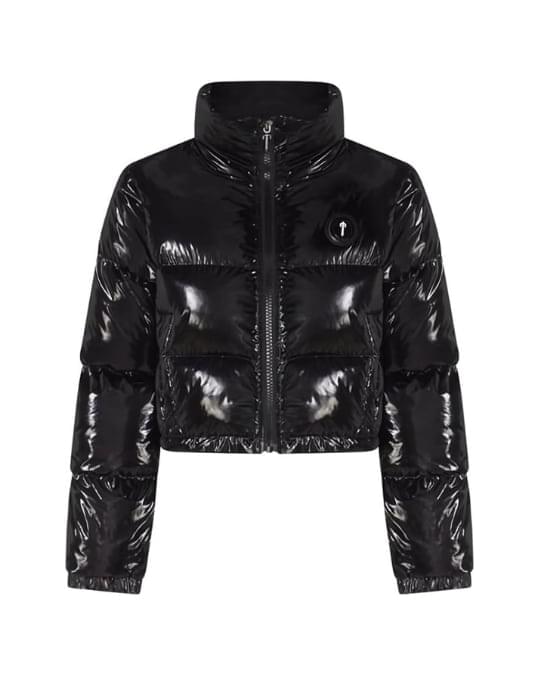 Trapstar London Women's Irongate Puffer Jacket Shiny Black Large