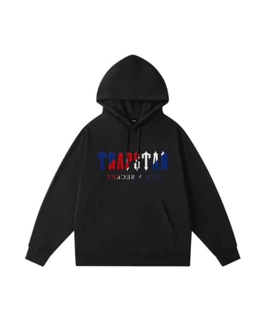 Trapstar London Shooters Hoodie Black and Red
