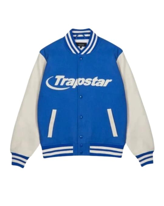 Trapstar Varsity Jacket Blue